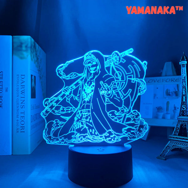 Lampe 3D One Piece - Trafalgar D.Water Law – Yamanaka Officiel